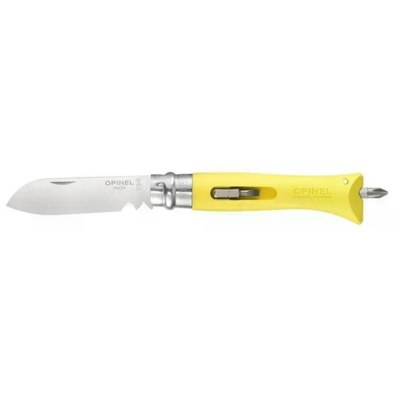 Opinel N°09 Camper Scout Giallo Multifunzione