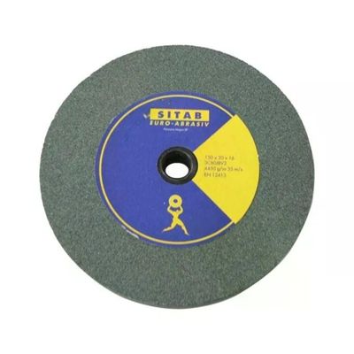 SITAB Mola Abrasiva in Carburo di Silicio Grana 80, 200 x 25 mm, Foro 20 mm SITAB Mola Abrasiva in Carburo di Silicio Grana 80, 200 x 25 mm, Foro 20 mm