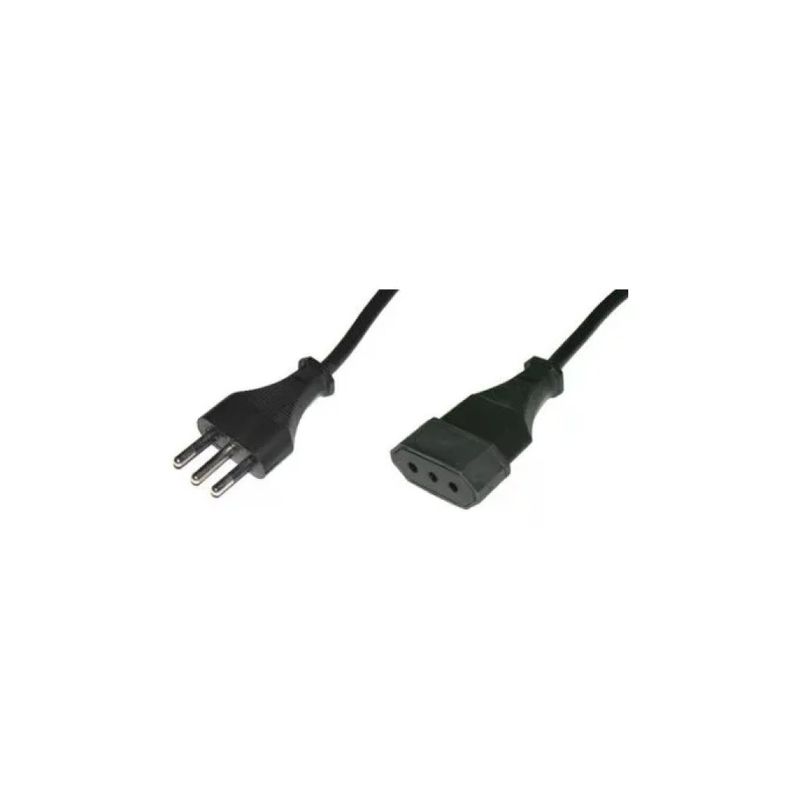 DIGITUS ETC650 Prolunga elettrica italiana 10 A, 3 m, nera DIGITUS ETC650 Prolunga elettrica italiana 10 A, 3 m, nera