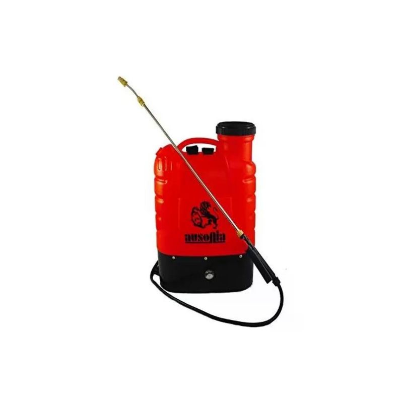 Ausonia Irroratrice Elettrica a Spalla 16 L, 12 V 10 Ah
