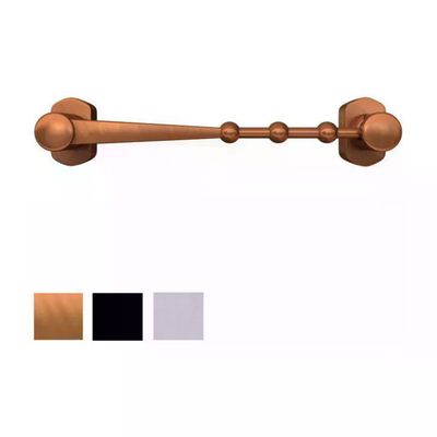 Defence System Block-Air limitatore di apertura per finestre e persiane, 19 cm, bronzo