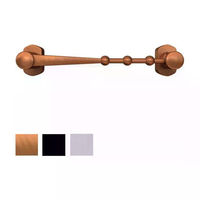 Defence System Block-Air limitatore di apertura per finestre e persiane, 19 cm, bronzo