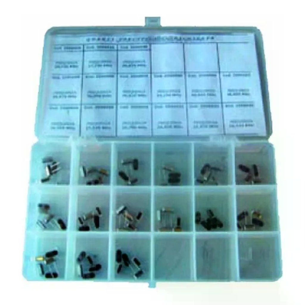 SICE 2610810 Kit assortimento quarzi per radiocomandi, 75 pezzi