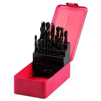 VIGOR-BLINKY VIGOR Set 25 Punte HSS da 1 a 13 mm con Valigetta in Metallo