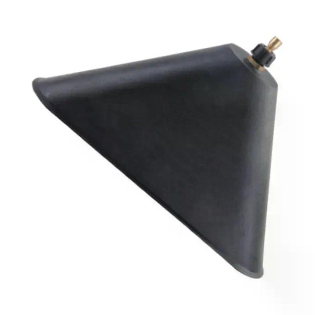 Dal Degan Campana per Diserbo Localizzato con Getto in Ottone, 40 × 10 × 20 cm, Nera