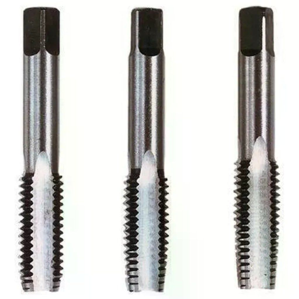 VIGOR-BLINKY Set 3 Maschi a Mano HSS M12 x 1,75 mm VIGOR-BLINKY