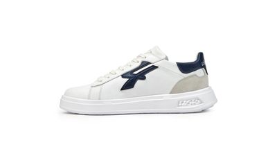 U-Power Urban Blair Scarpe Basse Uomo Bianche e Blu, Taglia 46 U-Power Urban Blair Scarpe Basse Uomo Bianche e Blu, Taglia 46