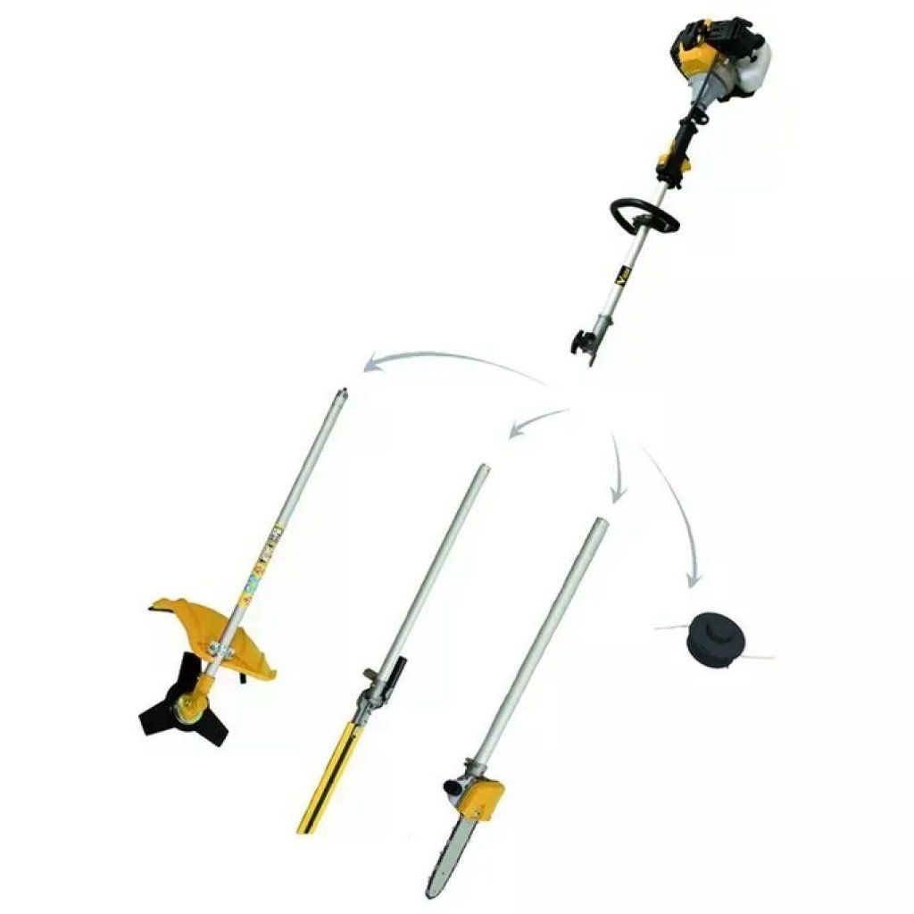 VIGOR-BLINKY VIGOR VTS-43 Decespugliatore Multifunzione 4 in 1, 42,7 cc, 1,3 kW