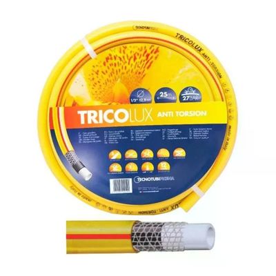 Tricolux Antitorsion – Tubo per Irrigazione 1/2", 25 m