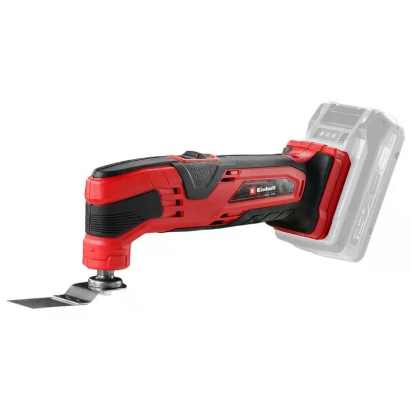 Einhell TC-MG 18 Li-Solo Utensile Multifunzione a Batteria 18 V con 22 Accessori