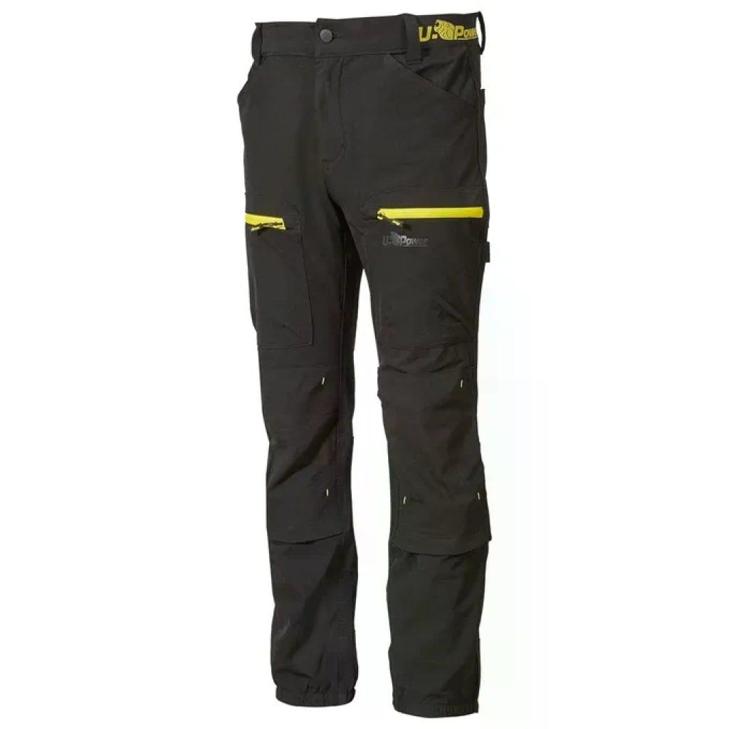 U-Power Horizon WFU267BC – Pantaloni da lavoro uomo Black Carbon