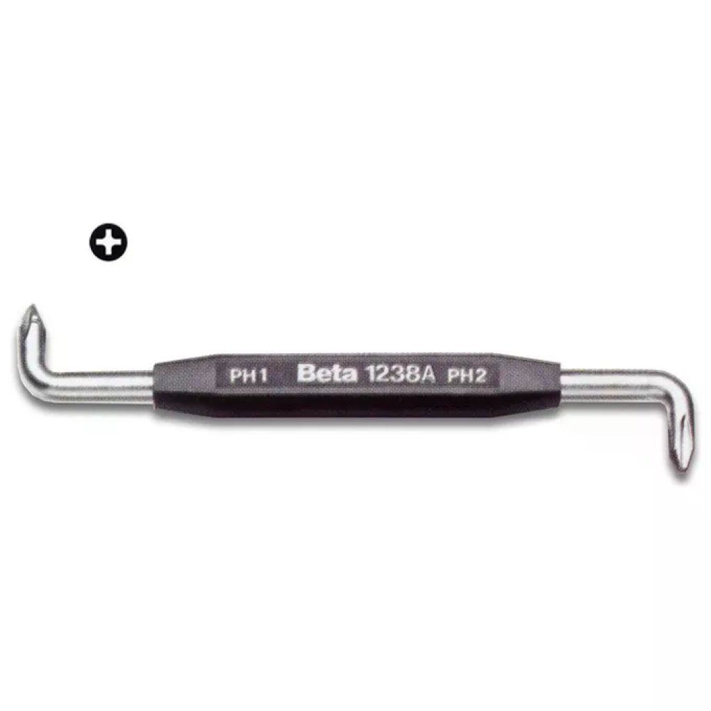 Beta 1238B Giravite a Squadra Phillips PH1-PH2, 125 mm