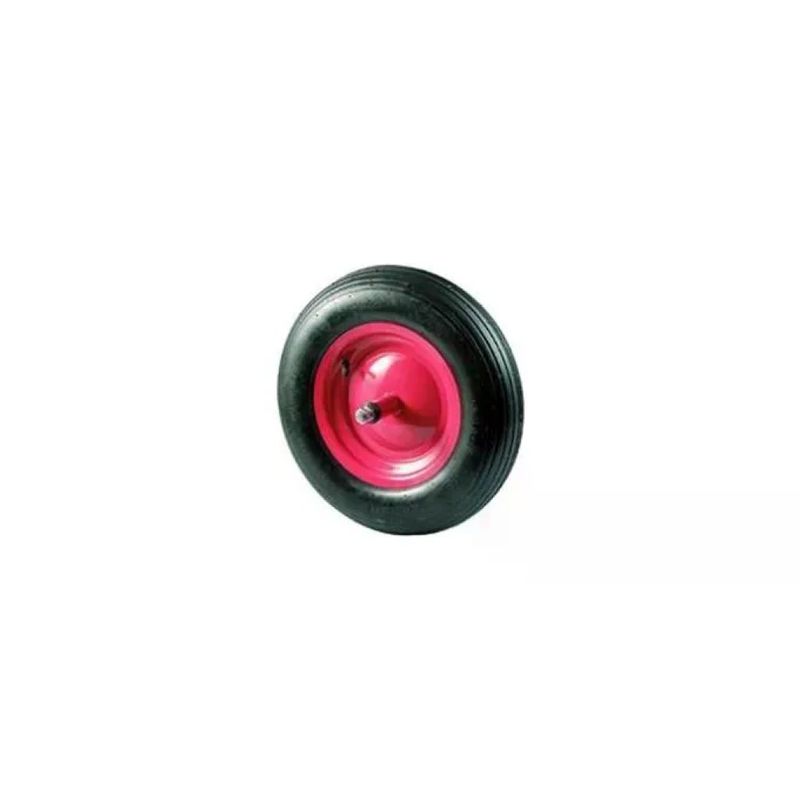 Vigor-Blinky Ruota Piena per Carriola con Perno Corto da 17 cm