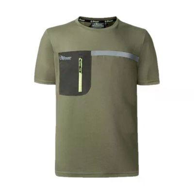 U-Power Christal WFU248BO – T-shirt da lavoro uomo, taglia S, Burnt Olive