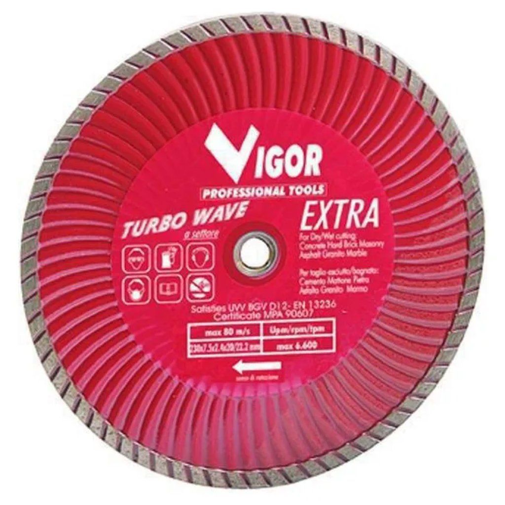 HUFIRMA Disco Diamantato Turbo-Wave 230 mm HUFIRMA Disco Diamantato Turbo-Wave 230 mm