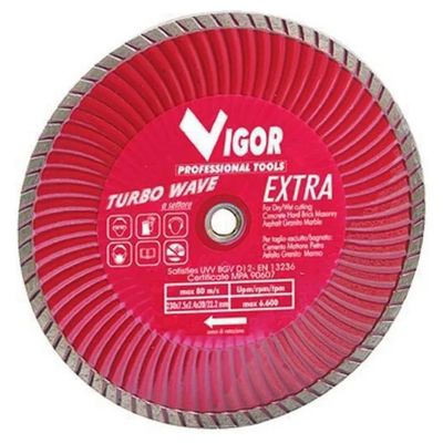 HUFIRMA Disco Diamantato Turbo-Wave 230 mm