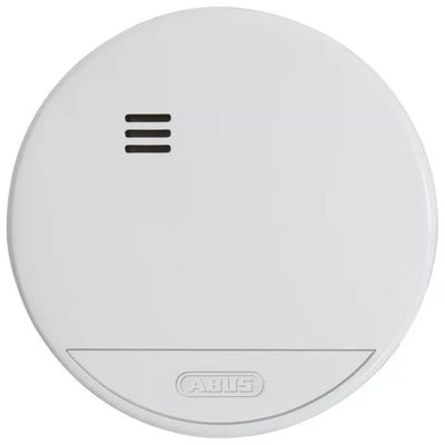 ABUS RWM150 Rilevatore Ottico di Fumo, Batteria 10 Anni, 85 dB