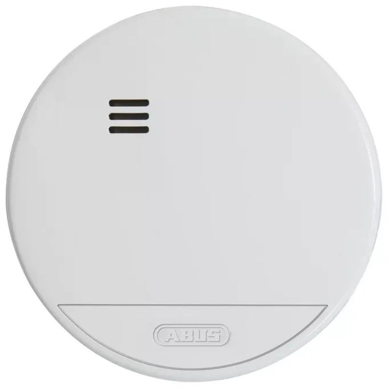 ABUS RWM150 Rilevatore Ottico di Fumo, Batteria 10 Anni, 85 dB