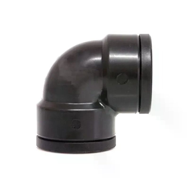Irritec Gomito 90° Femmina-Femmina 1" x 1" PN10 in Polipropilene, Confezione da 5