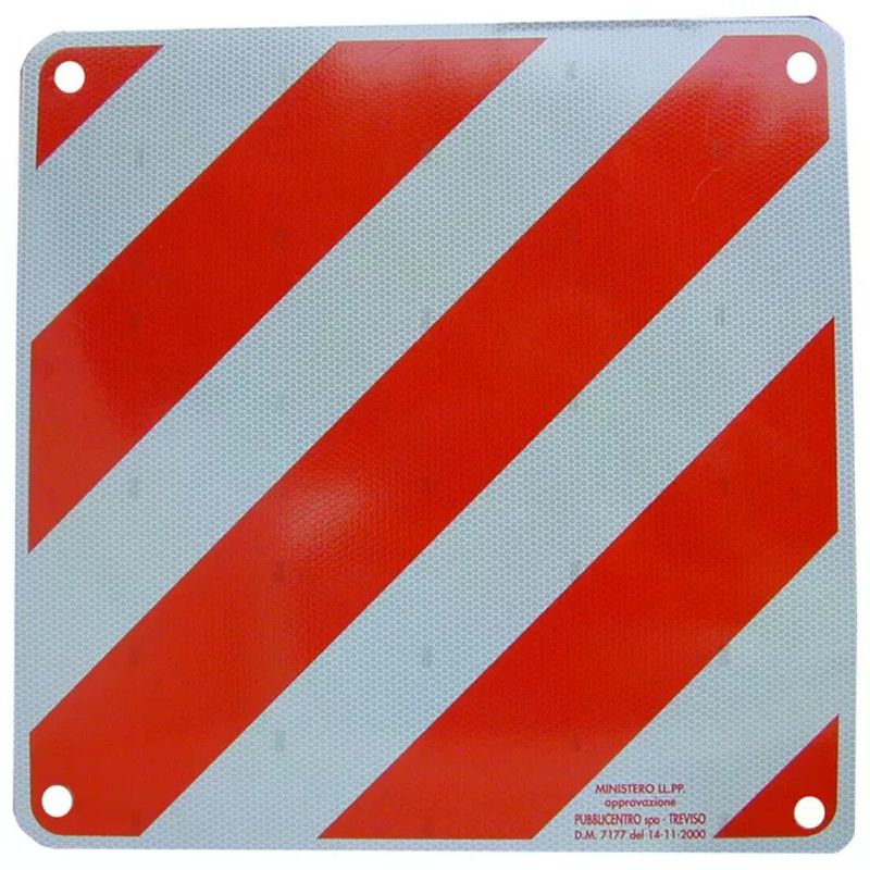 STAMPLAST CA50X50-02 Cartello Carico Sporgente 50x50 cm