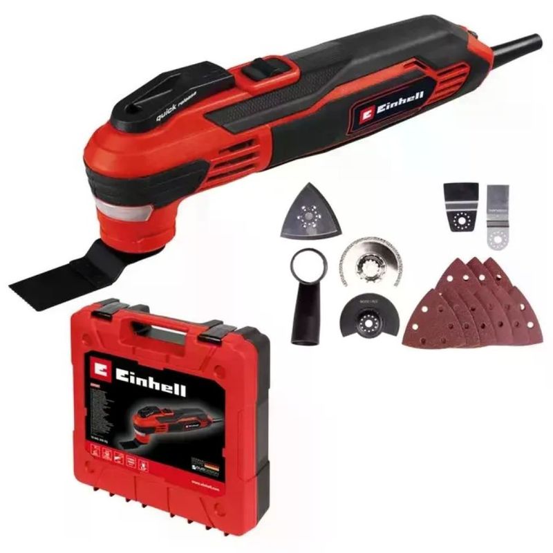 Einhell TE-MG 350 EQ Utensile Multifunzione Oscillante 350 W con Accessori Einhell TE-MG 350 EQ Utensile Multifunzione Oscillante 350 W con Accessori