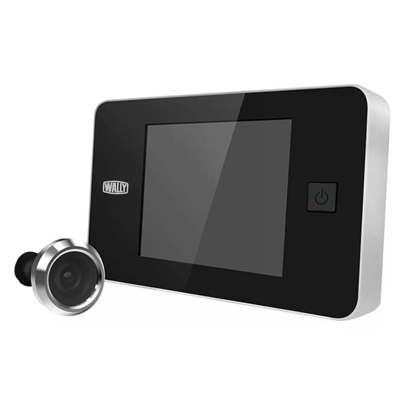Wally Spioncino Digitale con Display da 3,2″ Silver