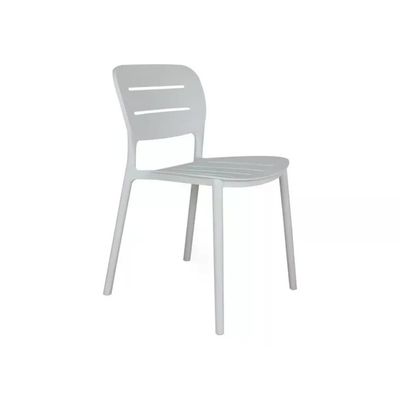 Amicasa PP832 Sedia da Esterno Creta Bianco colore Creta Bianco Amicasa PP832 Sedia da Esterno Creta Bianco colore Creta Bianco