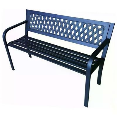 VIGOR-BLINKY Royal 9694208 – Panchina da giardino in acciaio, 119 cm