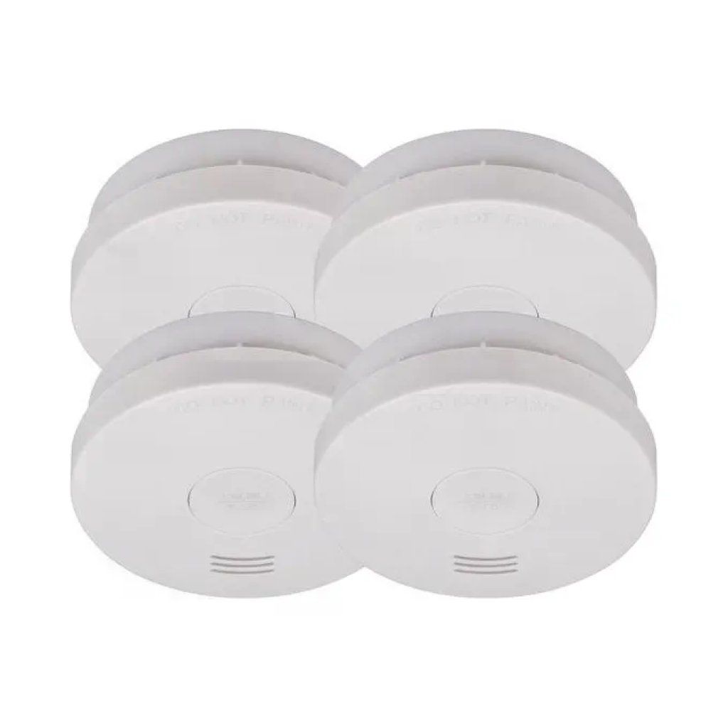Brennenstuhl RM L 3100 – Set 4 rilevatori di fumo wireless