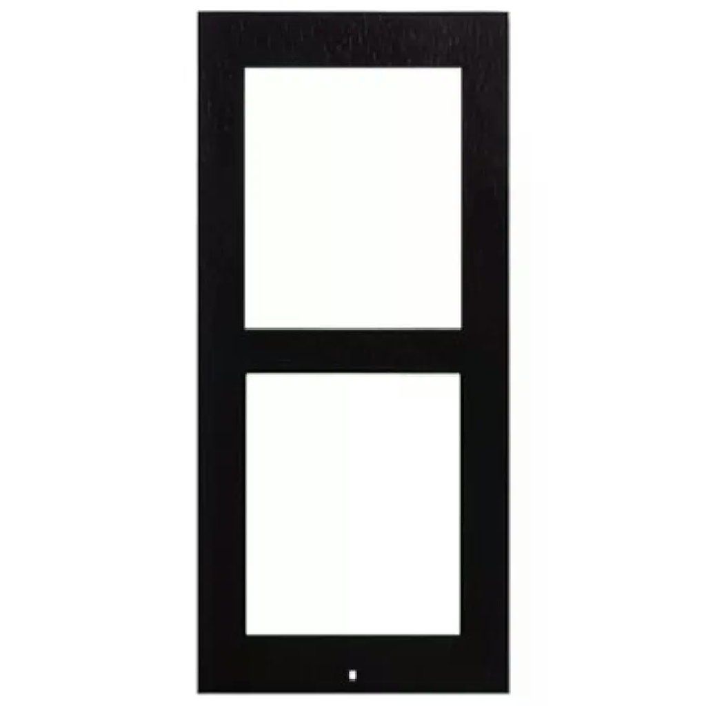 2N Helios IP Verso 9155022B – Telaio da superficie nero, 2 moduli 2N Helios IP Verso 9155022B – Telaio da superficie nero, 2 moduli