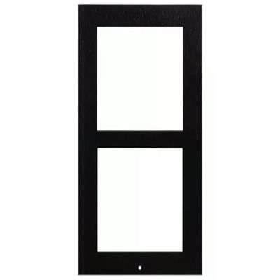 2N 9155022B Helios IP Verso Telaio Citofono Montaggio a Superficie 2 Moduli colore Nero 2N 9155022B Helios IP Verso Telaio Citofono Montaggio a Superficie 2 Moduli colore Nero
