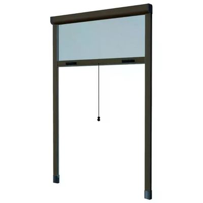 HUFIRMA HU-FIRMA 75416 Zanzariera verticale in alluminio marrone 160 x 170 cm HUFIRMA HU-FIRMA 75416 Zanzariera verticale in alluminio marrone 160 x 170 cm