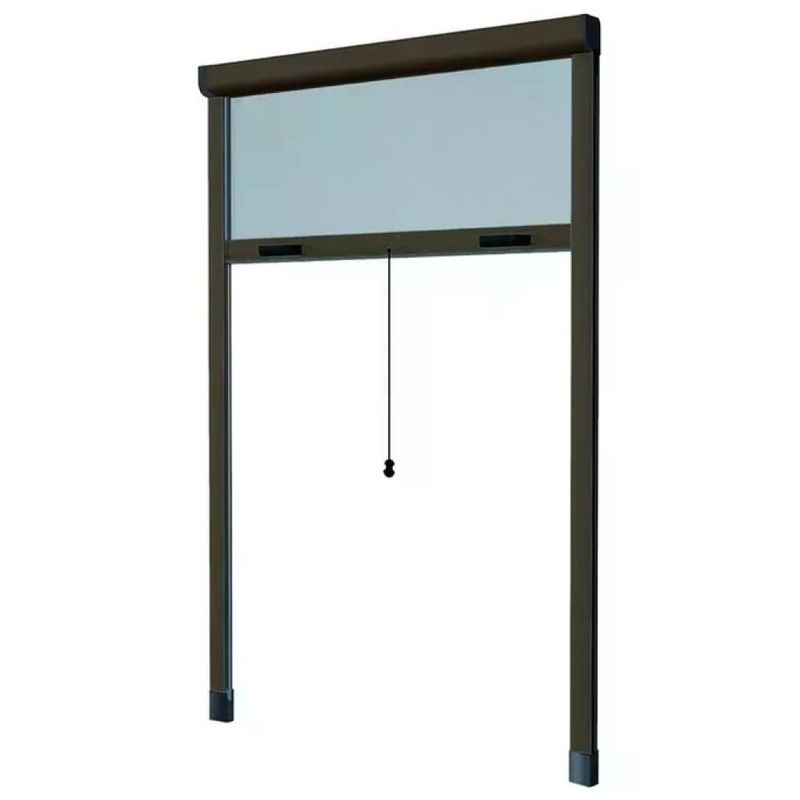 HUFIRMA HU-FIRMA 75416 Zanzariera verticale in alluminio marrone 160 x 170 cm HUFIRMA HU-FIRMA 75416 Zanzariera verticale in alluminio marrone 160 x 170 cm
