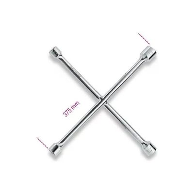 Beta BETA 52MQ 12 Chiave a Croce per Dadi Ruote 17x19x22 mm Attacco 1-2'' colore Nero