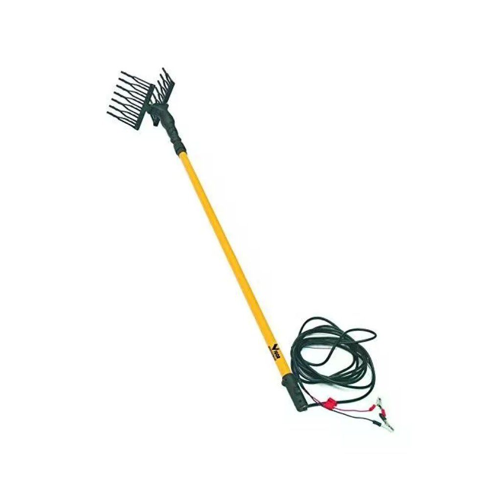 VIGOR-BLINKY Vigor VSQ-12V Scuotiolive Abbacchiatore 12 V, 7 denti, asta telescopica 220–300 cm