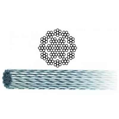 Vigor-Blinky Funi Acciaio Zincato 133 Fili Antigiro 19x7 100mt Diametro 6mm Vigor-Blinky Funi Acciaio Zincato 133 Fili Antigiro 19x7 100mt Diametro 6mm