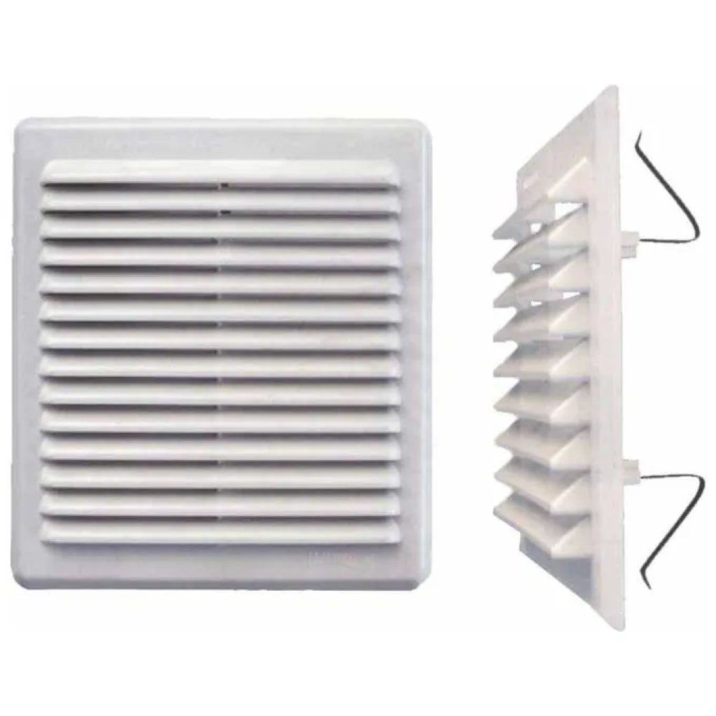 LAVENTILAZIONE La Ventilazione AMR200B-Y Griglia di Ventilazione Bianca 20,4 x 23 cm LAVENTILAZIONE La Ventilazione AMR200B-Y Griglia di Ventilazione Bianca 20,4 x 23 cm