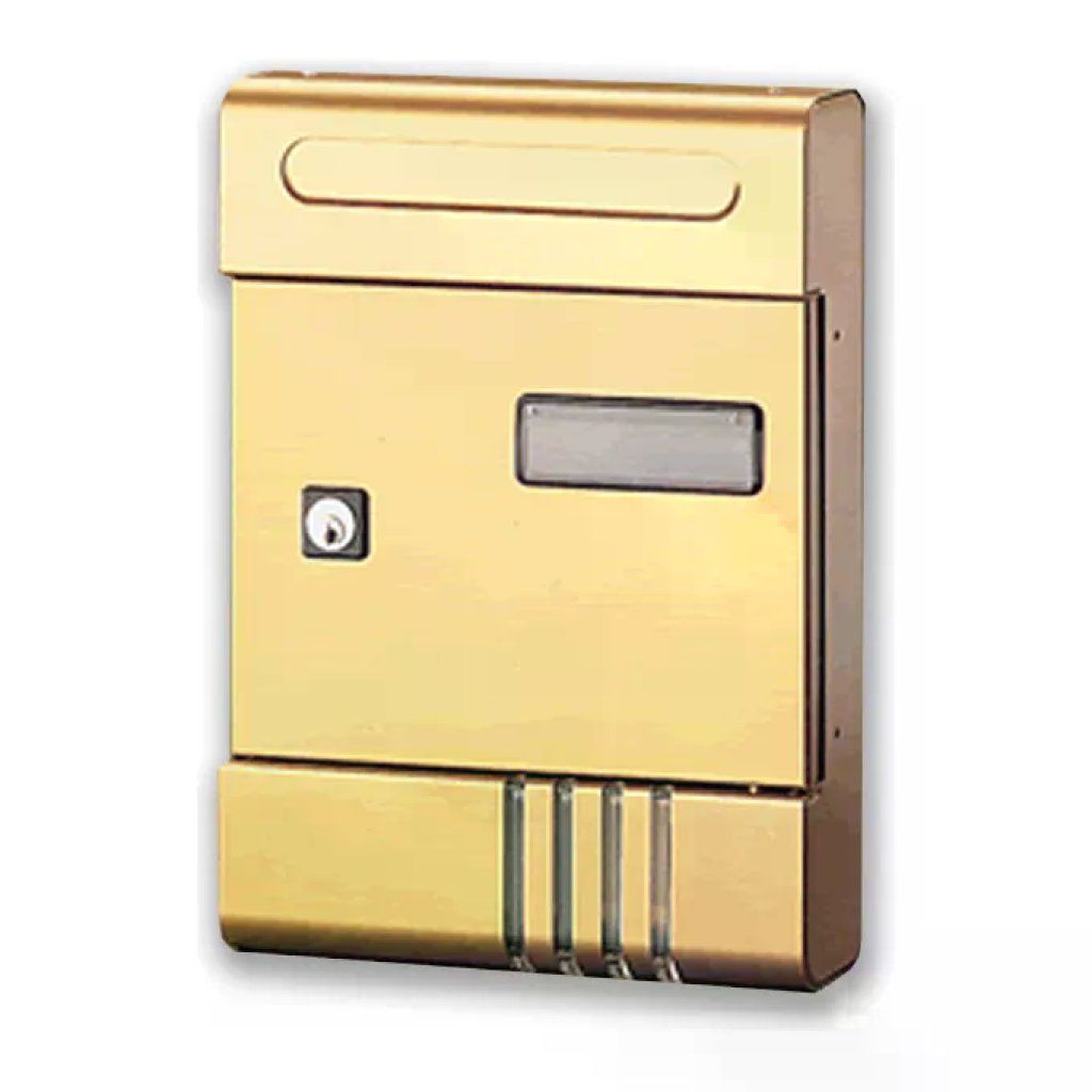 Alubox Serie SE – Cassetta postale componibile in alluminio, sabbia Alubox Serie SE – Cassetta postale componibile in alluminio, sabbia