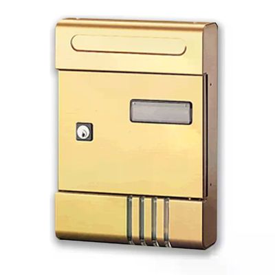 Alubox Serie SE – Cassetta postale componibile in alluminio, sabbia