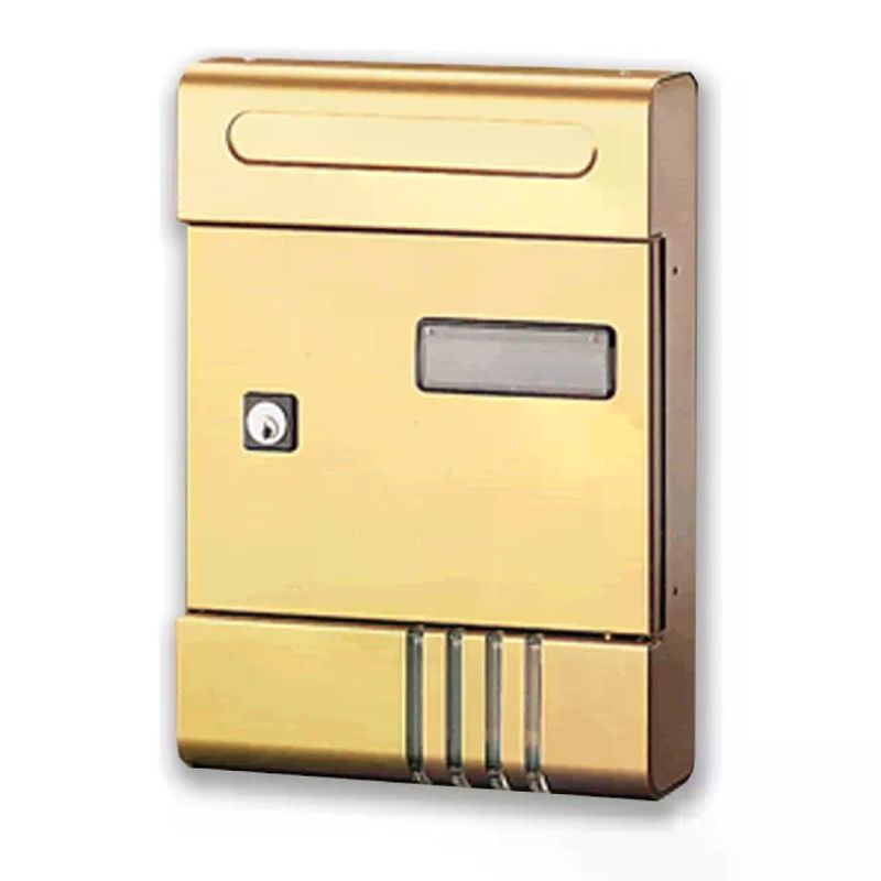 Alubox Serie SE – Cassetta postale componibile in alluminio, sabbia