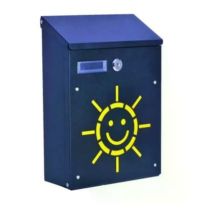 VIGOR-BLINKY Blinky Sole 27298-20 Cassetta Postale in Acciaio Nera