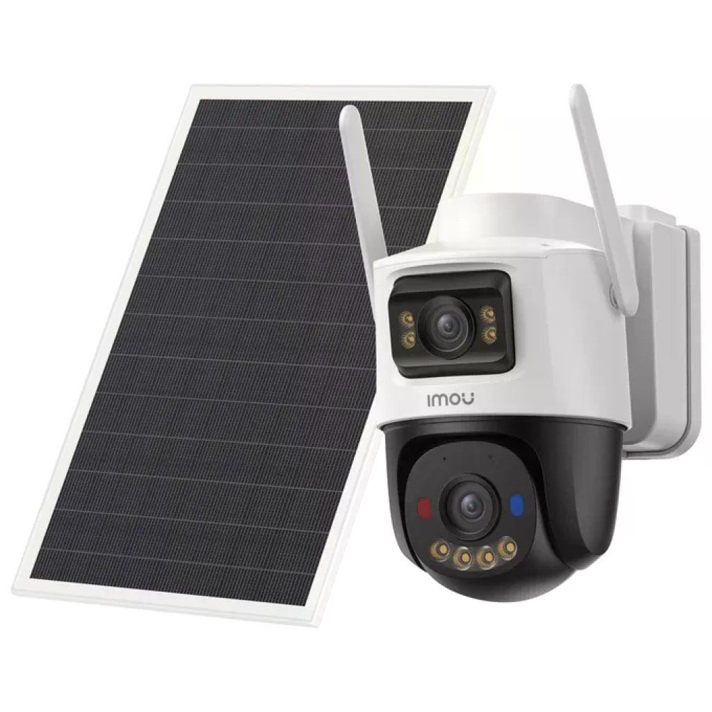 Imou AOV Dual Kit Telecamera IP Esterna 10MP 4G/Wi-Fi con Batteria 10.000 mAh e Pannello Solare