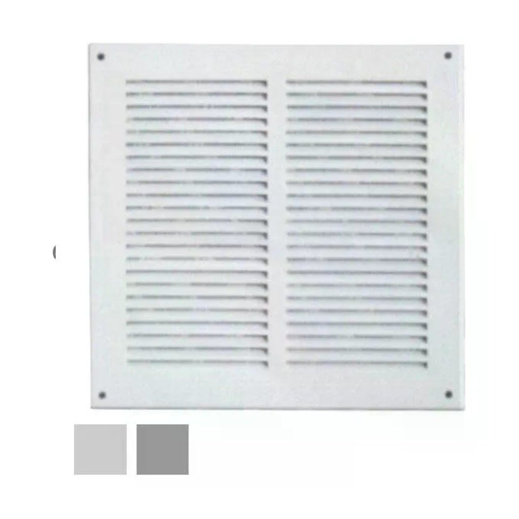 Laventilazione Griglia Lamiera 240X240 Rete Bianca Laventilazione Griglia Lamiera 240X240 Rete Bianca