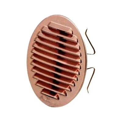 LAVENTILAZIONE La Ventilazione GRATU125R Griglia Tonda da Incasso Rame 15 cm