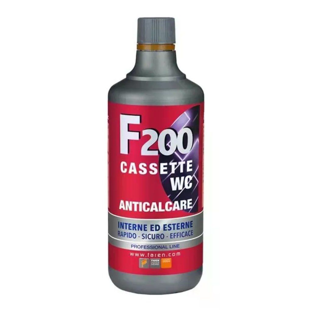 LABOR Faren F200 Disincrostante Anticalcare per Cassette WC, 1 L LABOR Faren F200 Disincrostante Anticalcare per Cassette WC, 1 L