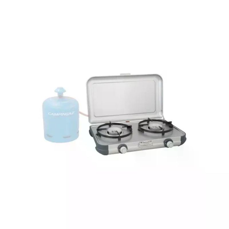 Campingaz Camping Kitchen 2 – Fornello a Gas 2 Fuochi 4000 W