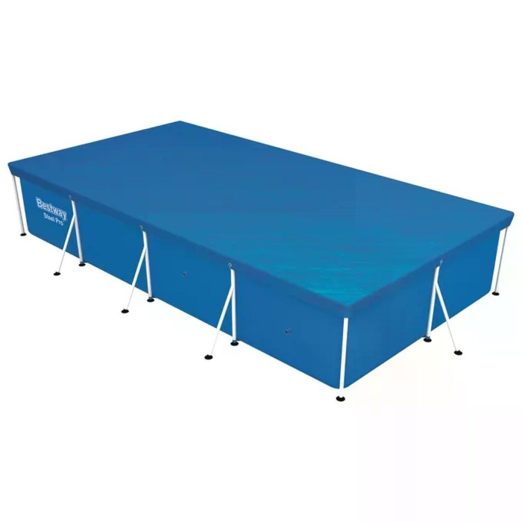 Bestway 58107 Telo Copripiscina Rettangolare Steel Pro 400 x 211 cm