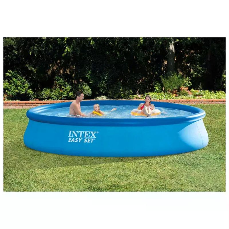 INTEX Piscina Intex Easy Set rotonda 457 x 84 cm con pompa filtro