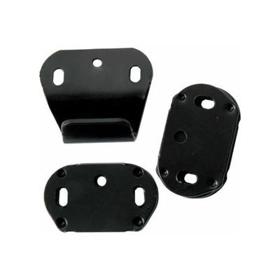 CISA Bocchetta Angolare per Maniglioni Antipanico, Acciaio Nero, 44 × 50 mm