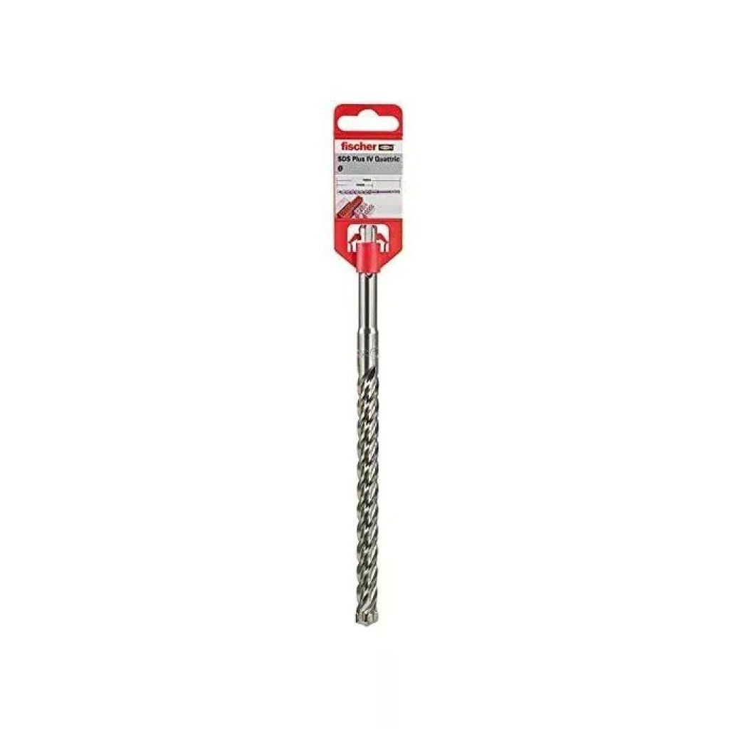 Fischer Quattric II Punta SDS Plus per Cemento Armato 12 x 260 mm